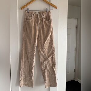 We The Free Beige Corduroy Pants
